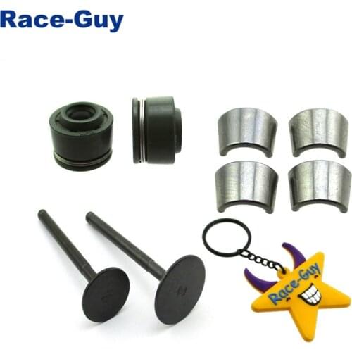 23mm 28mm Inlet Exhaust Valves Stems Seals For Zongshen 1P60YMJ Z155 Engine Chinese Dirt Pit Bike Stomp Demon X WPB Orion M2R