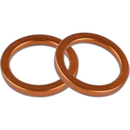 4pcs/set Exhaust Muffler Pipe Gasket For Honda CB500K CB550F CB550K VF500C VF500F VF700C VF700F VFR700F VF700S RVF750R VF750F