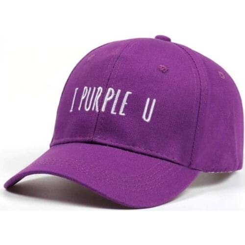 Baseball Cap Kpop V Purple Personality Cap kpop Unisex Adjustable I PURPLE U Snap Back Hat