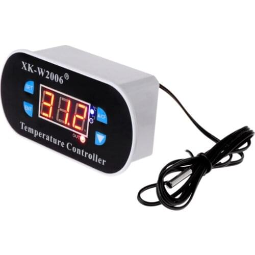 Digital Thermostat AC 110-220V Temperature Controller -50-120 Degree Temperature Controller Regulator Switch