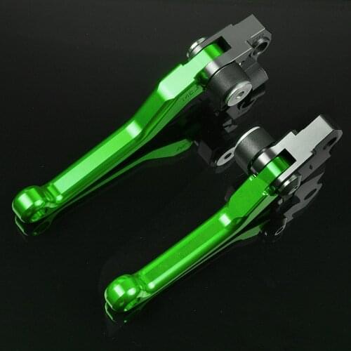 Dirt Bike Pivot Brake Clutch Levers hand grip Handbrake For KAWASAKI KX80 2000 2001 2002 2003 2004 2005 2006 2007 2008 2009-2018
