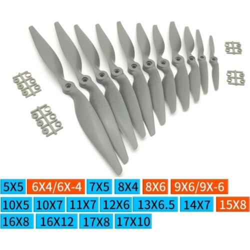 4pcs/lot GEMFAN 11x7/12X6/14x7/15x8/16X8/17X8/17X10 Nylon glass fiber electric propeller RC Replace APC