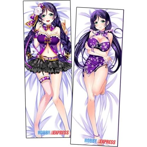 Hobby Express Anime Dakimakura Japanese Otaku Waifu Hugging Body Pillow Cover Nozomi Tojo Love Live YCDS353