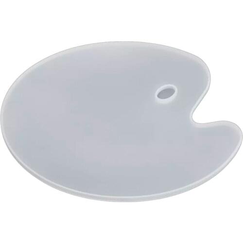 Table Decoration Handmade Tools Epoxy DIY Resin Crystal Glue Silicone Mould Tray Molds Palette Molds