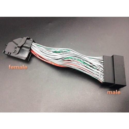 For FORD Focus sync2 sync3 data 54PIN male female plug terminal connector extension cord cable carplay Kuga 2 c-max sync 3