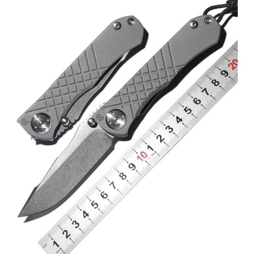 KEVIN JOHN M390 blade Titanium folding knife ball bearing tactical camping hunting outdoor gear survival pocket knives EDC tool