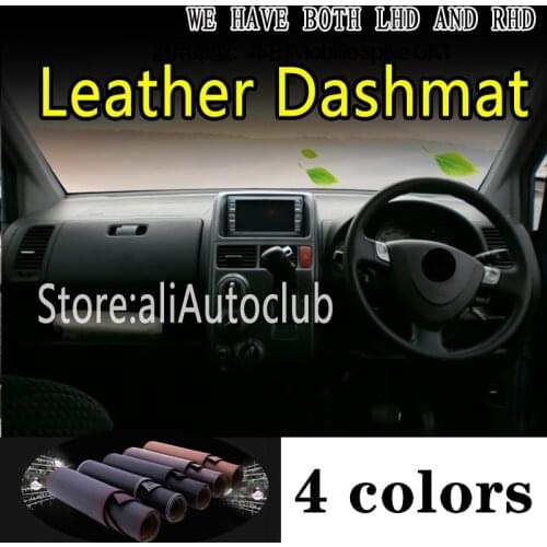 For HONDA Mobilio spike GK1 2001 2004 2005 2008 Leather Dashmat Dashboard Cover Dash Mat Carpet custom Car styling Accessories
