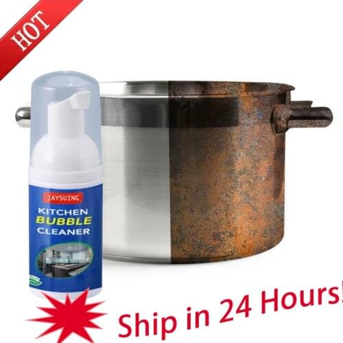 30ML Multi-Purpose Cleaning Bubble Spray Foam Kitchen Grease Cleaner Rust Remover Household Descaling Detergent Bubble Cleaner
