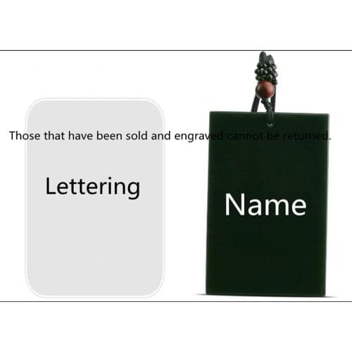 Natural Hetian Qingyu Pendant Jewelry Lucky Exorcise Evil Spirits Safety Auspicious Amulet Fine Jewelry Jade Pendant