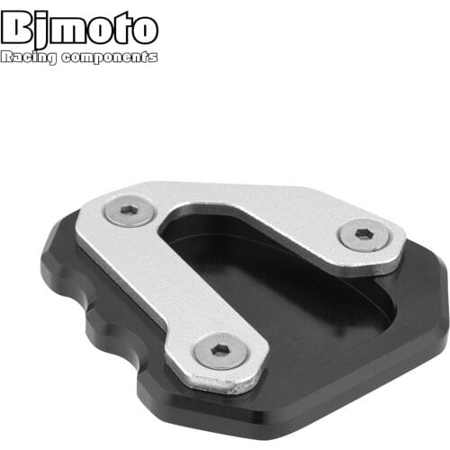 BJMOTO New Motorcycle Kickstand Foot Side Stand Enlarge Extension Pad Support Plate For 1290 SuperDuke GT 16 17 Motorbikes