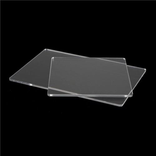 S/L Acrylic Clay Press Board Ultralight Clay Hand DIY Pottery Tools 1Pcs