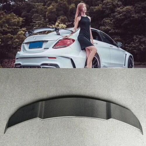 CEYUSOT FOR Universal GT Carbon Fiber Spoiler Benz A Class C Class E Class S Class AMG CLA Sedan Car Trunk Rear Lip Wing 1983-20