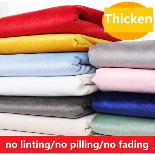 150cmx50cm Thicken Velvet Gold Velvet Plush Sofa Fabric Curtain Pillow Home Decoration Velvet Fabric DIY Apparel Sewing Fabric