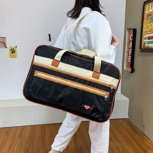 Large Capacity Womens travel bag Waterproof Luggage Duffel Bags Ladies Handbags Weekend Shoulder bags For Short Trip