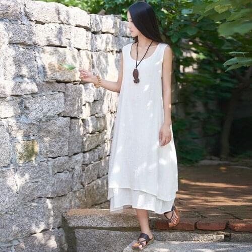 Werainyee Sleeveless Summer Dresses