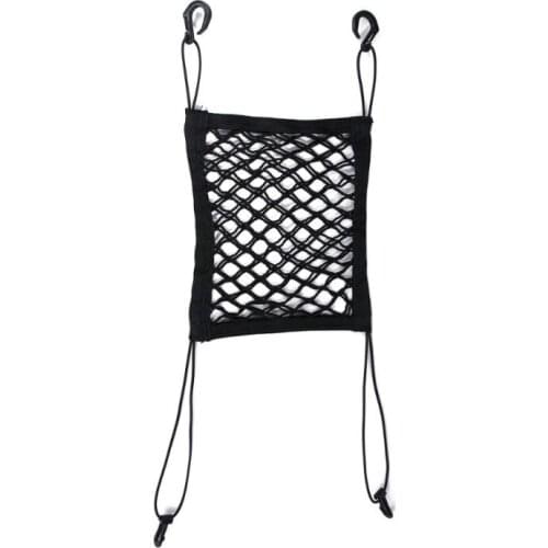 Pet Safety Travel Isolation Net Car Back Seat Dog Barrier Mesh Storage Bag