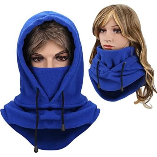 Winter Hat for Men and WomenThermal Balaclava Face Mask Outdoor Sports Windproof Mask Hood Hat Fleece Warm Hat