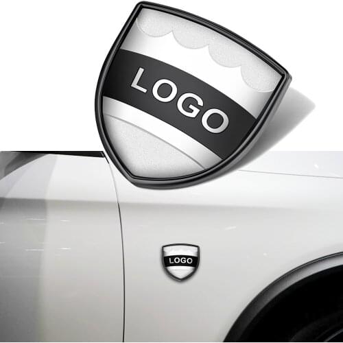 1-4 pcs For VOLVO Logo Sticker For S40 S60 C30 XC60 V40 V60 V90 XC80 XC90 Fender Waist Trunk Window Emblem Sticker Car Tuning