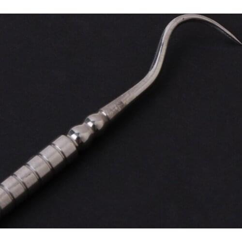 2021 New 1Pc Double Ends Dentist Teeth Clean Hygiene Explorer Probe Hook Pick Dental Tool