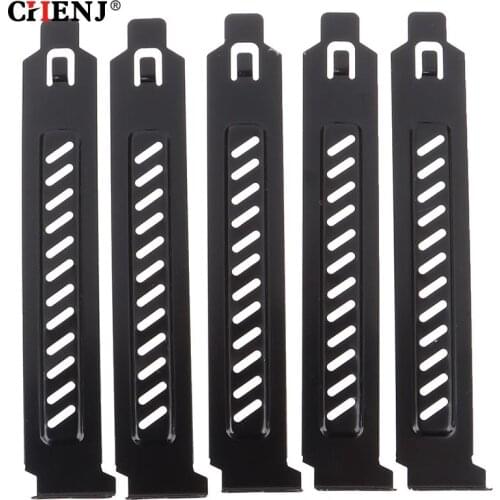 New 5 Pieces PCI Slot Cover / PCI Slot Dust Cover Filter Blanking Board Cooling Fan Dust Filter Ventilation PC Computer Case