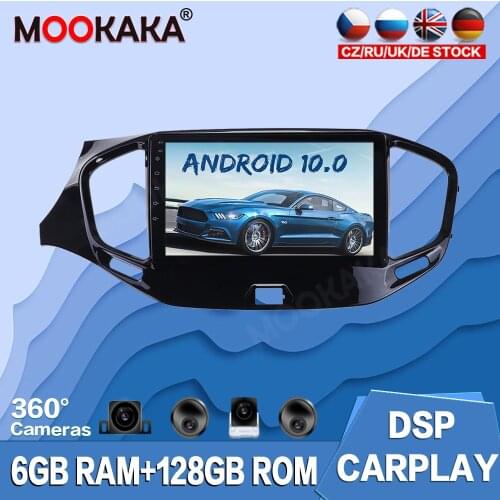 Android 10.0 128G For LADA Vesta Cross Sport 2015-2019 Car Multimedia Player GPS Navigation Auto Stereo Recorder Head Unit Audio