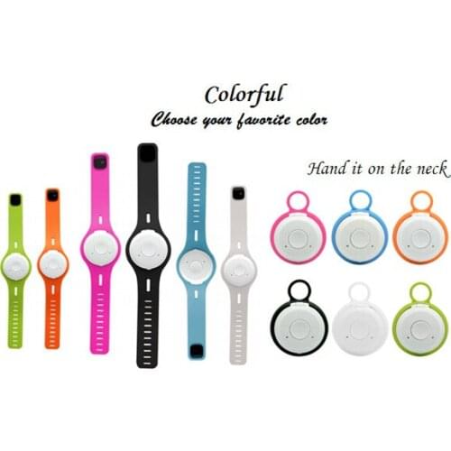 Bluetooth Speaker Mini Wireless Easy Take Vibrating Reminder Photo Remote Shutter Colorful Rope Anti-lose Function Music Player