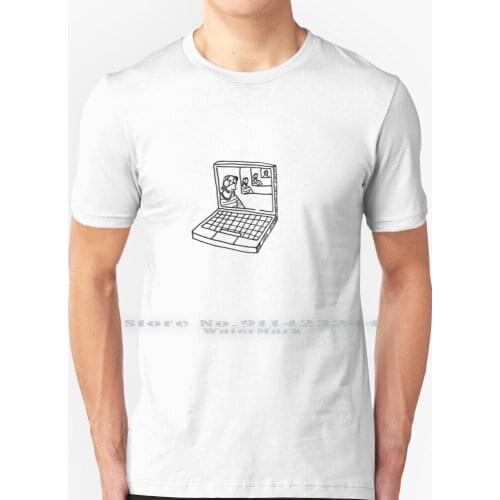 Reacting To Me Reacting To Me Reacting T Shirt 100% Pure Cotton Inside Netflix Bo Burnham Special Art Is Dead Lgbtq Ranboo