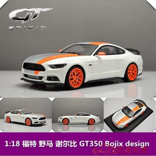 GT Spirit 1:18 Ford Mustang Shelby Diecast Resin Collection of Simulation Alloy Car Model Children Toys