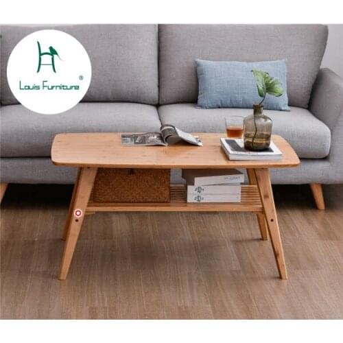 Louis Fashion Modern Foldable Natural Bamboo Furniture Table