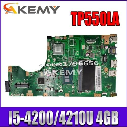 New SAMXINNO TP550LA mainboard For Asus TP550LA TP550LJ TP550LD TP550LN motherboard 100% Tested OK i5-4200/4210U 4G RAM GM