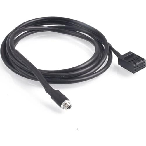 New For BMW 3 E46 323i 325i 330i M3 Business CD Female AUX Adapter Cable For MP3 Phone