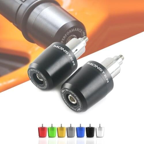 Motorcycle Handlebar Grips Bar Weight Ends Cap Plug Slider for Ducati M900 M 900 Monster 821 400 620 695 696 796 821 1100 1200