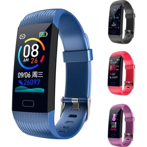 Z6 Smart Band Heart Rate Blood Pressure Monitor High Brightness Colorful Screen Wristband Notification Smart Bracelet
