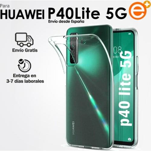 TPU Gel Case Silicone Case for Mobile Huawei P40 Lite 5G Back Cover Transparent Ultra Slim Soft for Smartphone