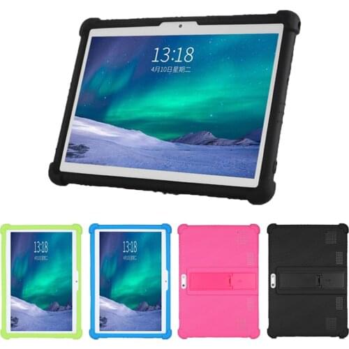 SZOXBY For 10.1'' Universal Soft Silicone Case10.1 inch Android Tablet PC Shockproof Solid Color Back Cover Protective Shell