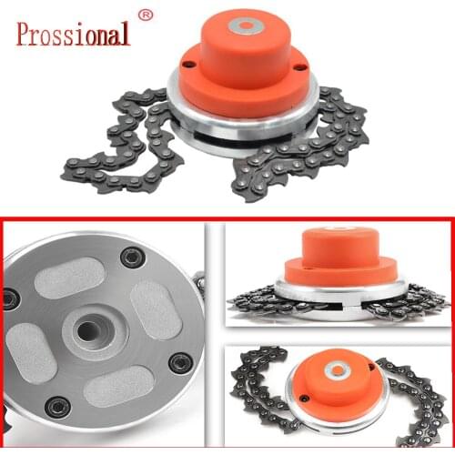 Explosion New Trimmer Head Coil 65Mn Chain Brushcutter Garden Grass Trimmer For Lawn Mower Cutter Tool Drop Shipping Support