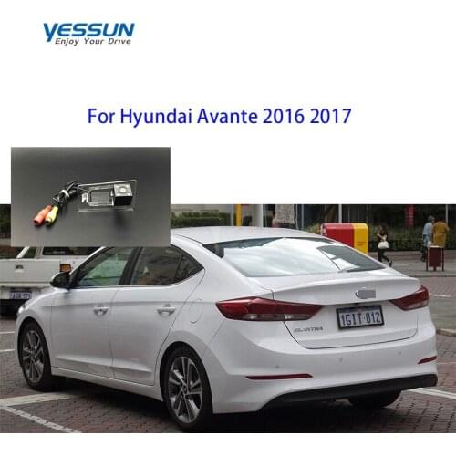 Yessun License plate camera For Hyundai Avante 2016 2017 Car Rear View camera Parking Assistance
