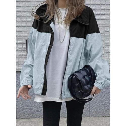 ZANZEA Women's Blue Jackets