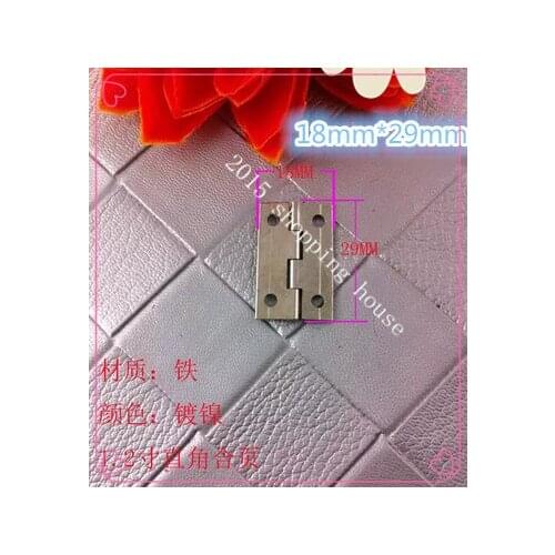 1.2 inch photo rectangular hinge for hardware accessories packing box gift box iron hinges