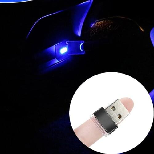 1pcs Car-Styling USB Atmosphere LED Light Car Accessories for Porsche 911 918/Cayenne/Macan/Macan S/Panamera/Cayman/Carrera/Boxs