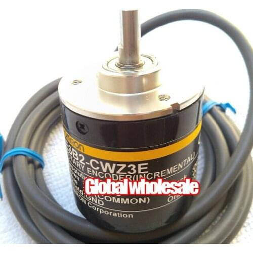 1pcs E6B2-CWZ3E 400P/R encoder for Omron / miniature rotary encoder / ABZ 3-phase encoder DC5-12V