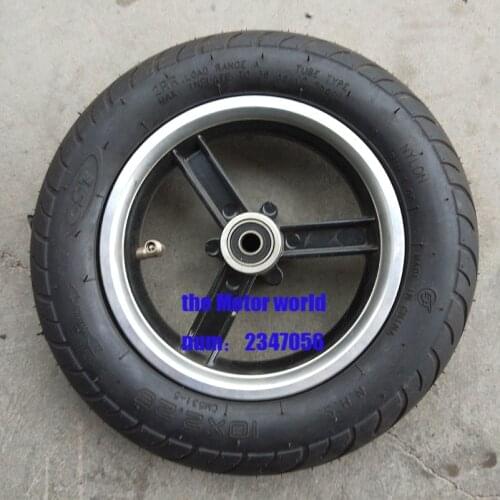 10 inch 10X2.25 wheel rim scooter for electric scooter mini bike hub aluminum alloy hub frame