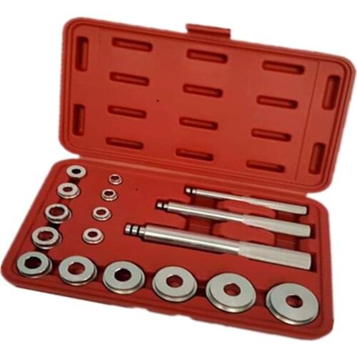 17 PCS Wheel Bearing Race Seal Bush Driver Master Tool Set Axle Auto Set For Motorcycles Cars Trucks Tractors Electric Motors