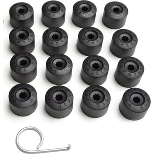 20pcs High Quality Decorative Tyre Wheel Nut Bolt Head Cover Cap Wheel Nut Auto Hub Screw Cover Protection Dust Proof Protector