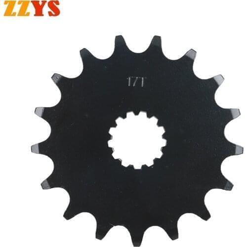 525 17T Motorcycle Front Sprocket Gear Staring Wheels For Suzuki GSX-S750 GSXS750 GSXS GSX-S 750 DL1000 V-Strom DL 1000 K2-K9