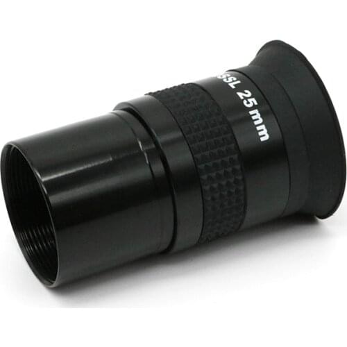 Datyson 1.25" 25mm Eyepiece Fully Coated Film Plossl Astronomical Telescope Ocular Metal for Astro Lens