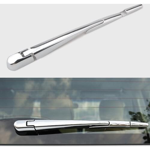 BBQ@FUKA 4pcs ABS Rear Windscreen Wiper Covers For Nissan Armada Patrol Royale Nismo Y62 2016-2018 Car-styling Accessories