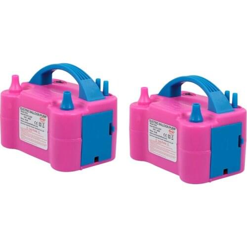 Electric Air Balloon Pump Portable Electric Balloon Inflator Blower For Party Decoration