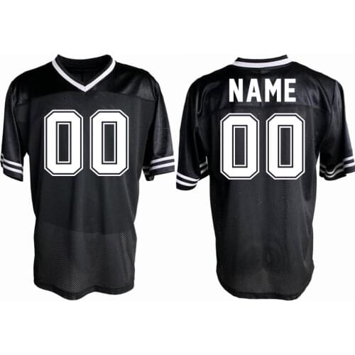 Custom american football jerseys, youth and adult short sleeves t shirts, rugby team jersey, high quality, cool fabric