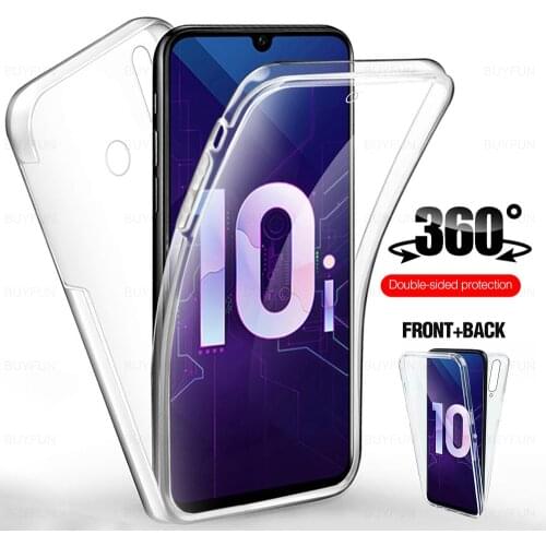 Full Body 360 Gel Cover Front and Back Clear Case For Huawei honor 10 lite 20 Pro hvawei honor 9x global Shockproof Case